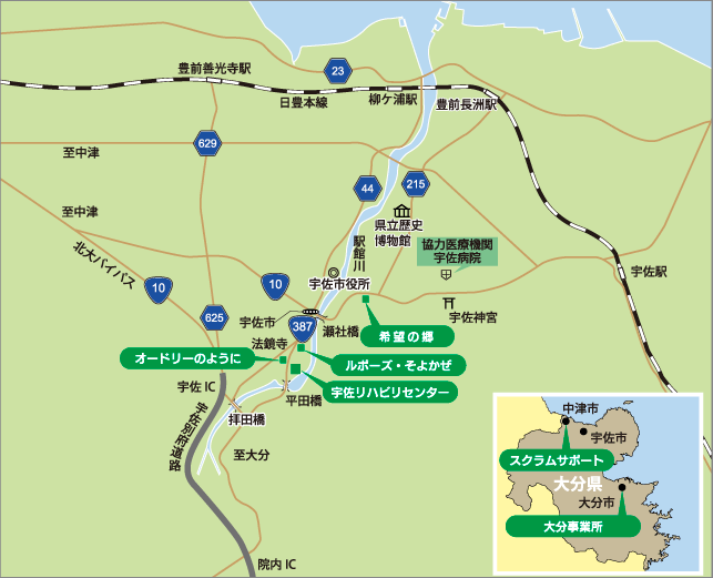 清流会 事業所の地図